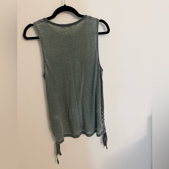 Altar’d State ‘Let The Shenanigans Begin’ Green Graphic Tank with in Medium - Picture 6 of 6